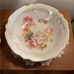 Vintage RWC Bavaria Lustreware Porcelain Bowl